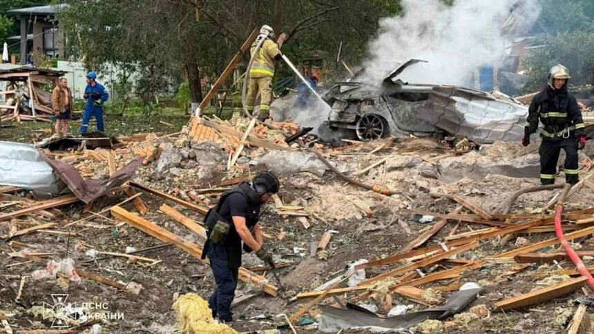 Ukraine opens probe into defence event after deadly Russian strike
